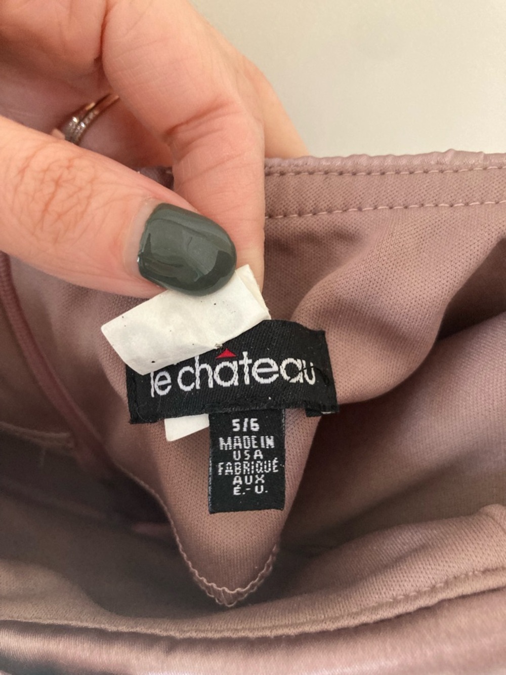 Le Chateau Formal Strapless Satin Dress - Picture 4 of 5